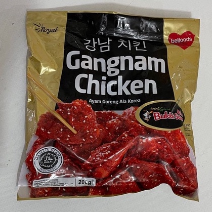 Belfoods Royal Gangnam Chicken 200gr / Ayam Goreng Pedas Ala Korea