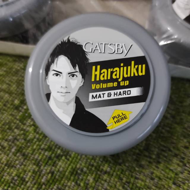 Gatsby Harajuku Mat & Hard 75gr kemasan lama
