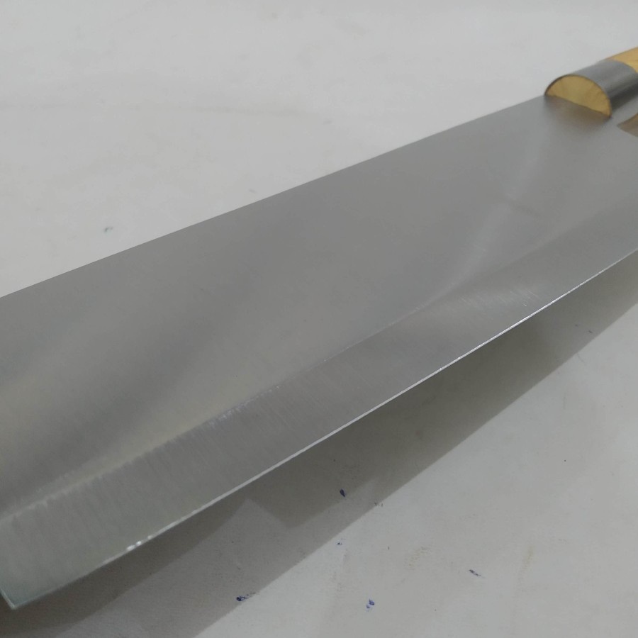 Pisau dapur ramping stainless import 7&quot; 7 inch gagang karet