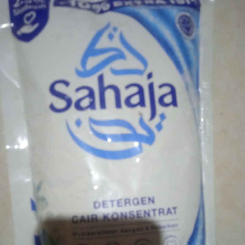 sahaja deterjen cair konsentrat 630+70ml