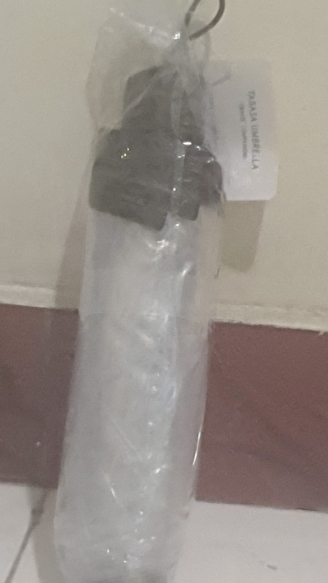 Tabasa Payung Lipat Transparan Bening