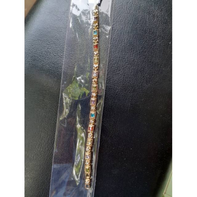 Gelang wanita lapis emas 24karat