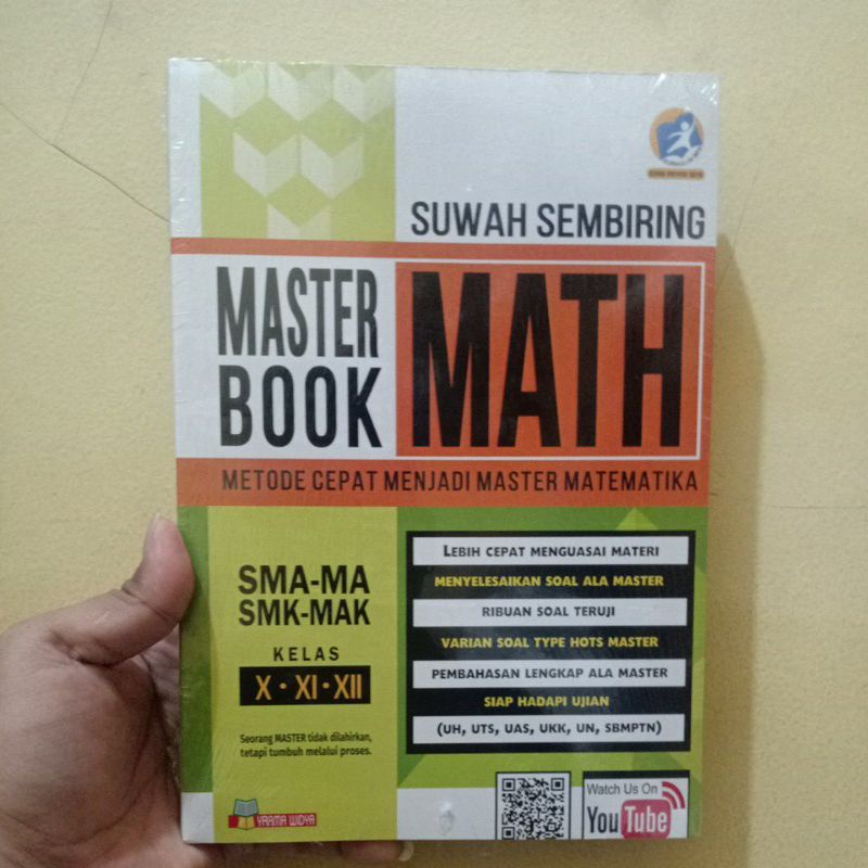 BUKU MASTER BOOK OF MATH SMA MA - SMK MAK KELAS X XI XII KURIKULUM 2013 REVISI / BUKU MATEMATIKA SMA