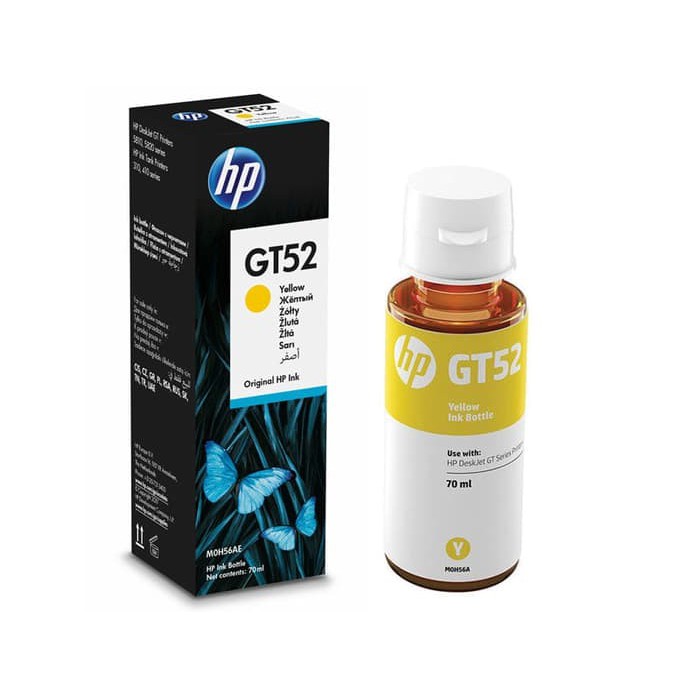 Tinta Botol HP GT52 Yellow Original