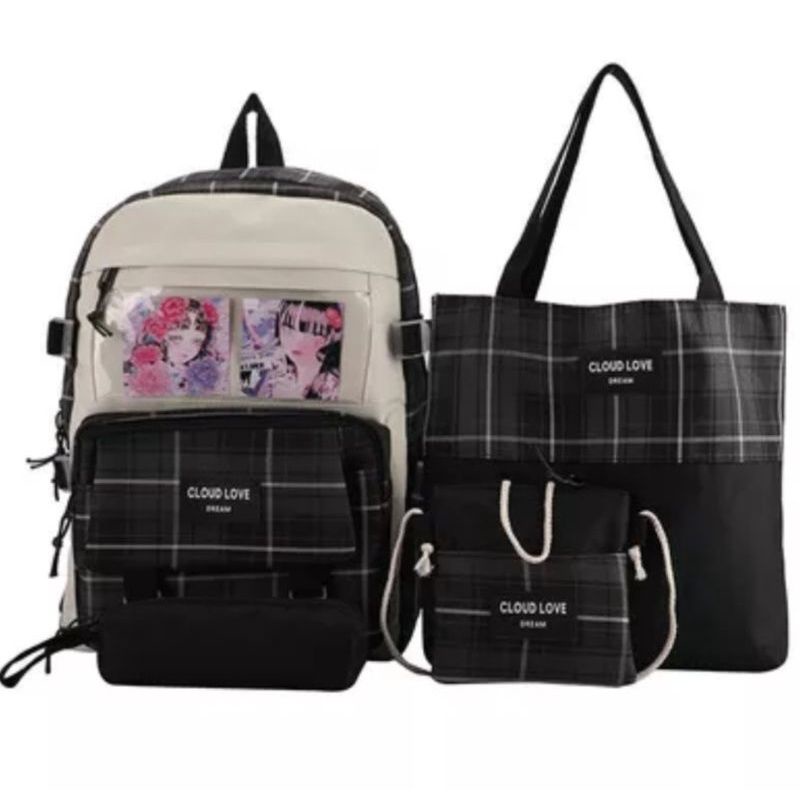 Ransel Karakter Harazuku Tas Ransel store/Ransel Anak karakter Mewah/Ransel Anak Tk Sd Smp Sma/Ransel Treveling