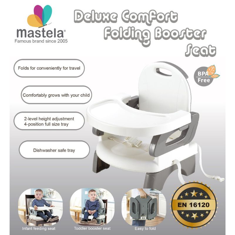 Mastela Kursi Makan Bayi Folding Booster Seat Used