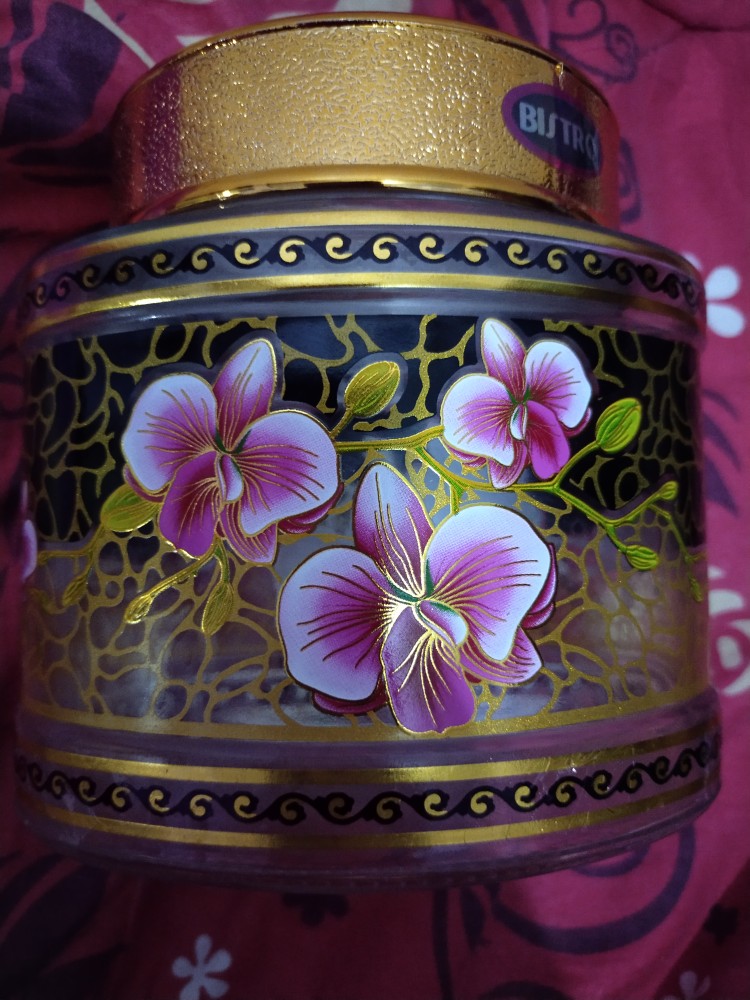 Bistro Toples Oval Motif Acak