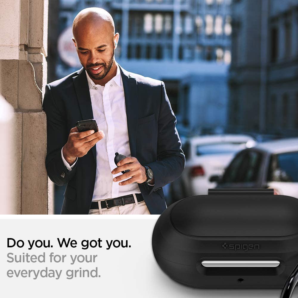 Case Samsung Galaxy Buds Plus 2020 / Buds 2019 Spigen Silicone Fit Full Cover Softcase Casing