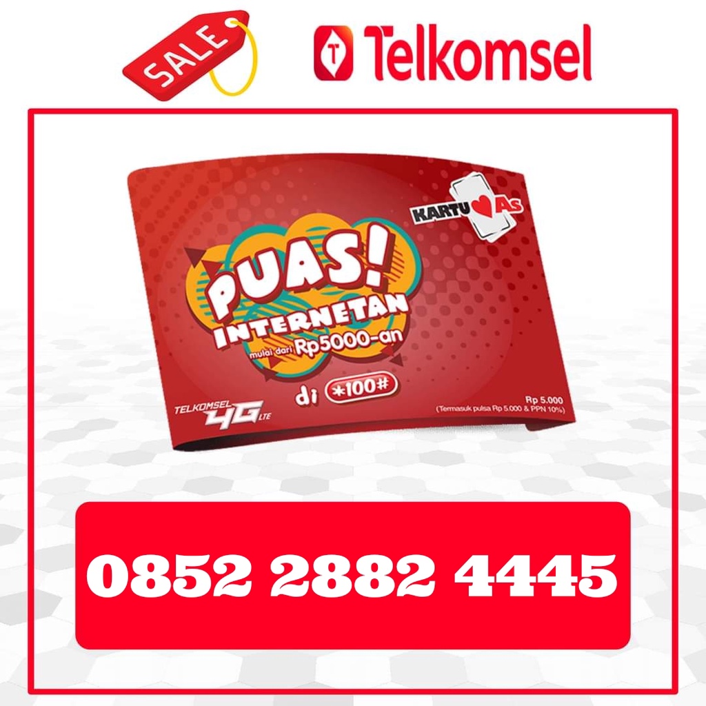 SAKTI COMBO AS PANTURA NOMOR CANTIK 17 GB AS 4g LTE