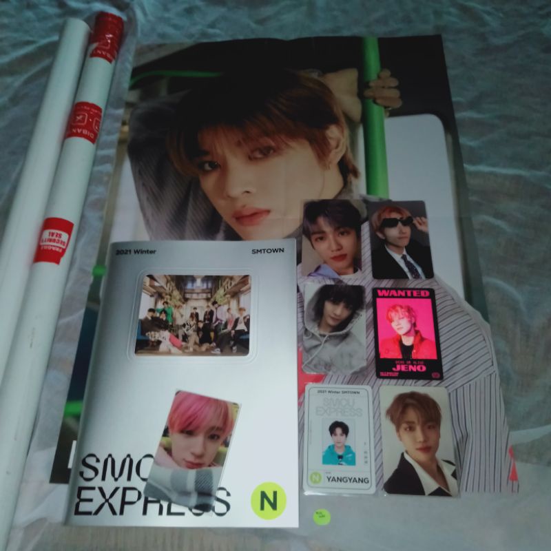 [Nego➡️] jeno selimut glitch album smcu pc ac jaemin yangyang jisung agent lenti glitch card depatur