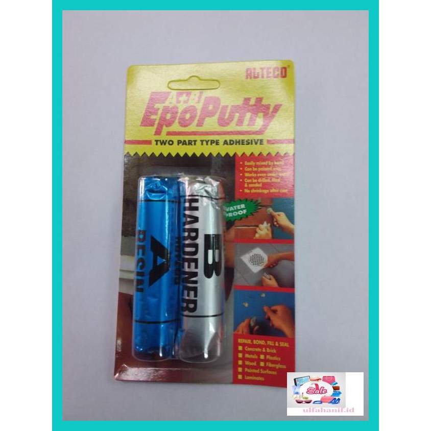 

Rew5Ey- Lem Alteco Epo Putty 2 Part Adhesive 100 Gr Lem Dodol Ft54Yt5-