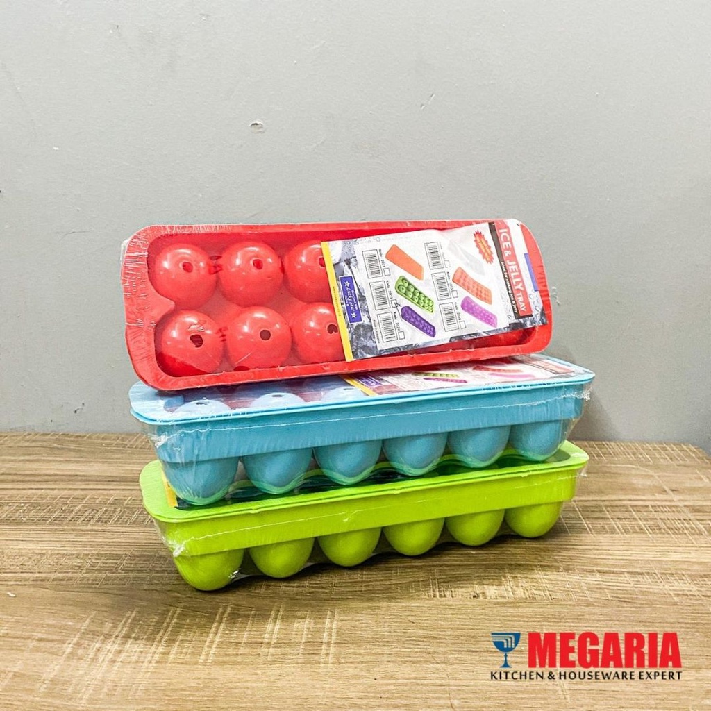 Cetakan Es Plastik LUCKY STAR Telur Ayam 2023/ Cetakan Jelly