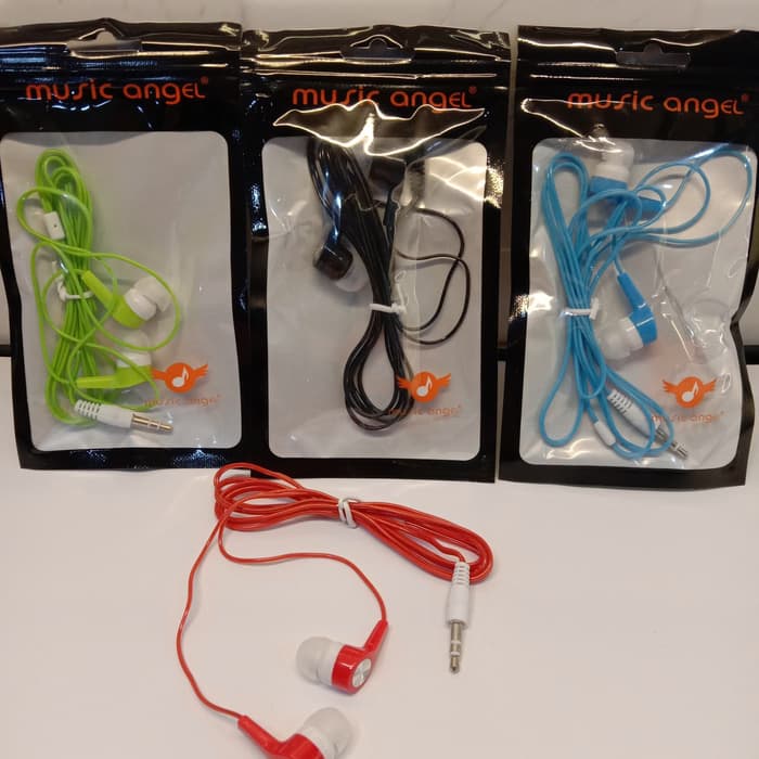 Earphone Macaroon Mate Colours U19-Earphone Music Angel Headset