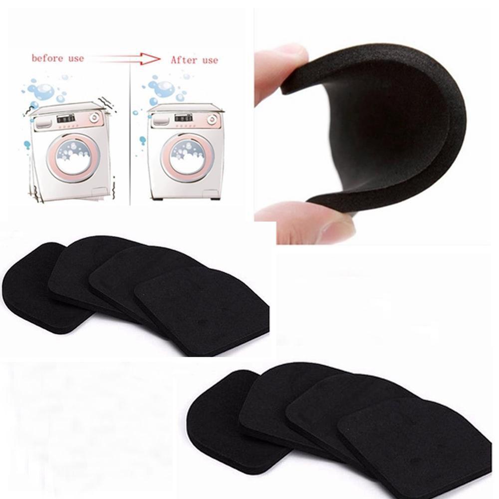 Suyo 8PCs / Set Pad / Mat Anti Getaran / Bising Warna Hitam Untuk Mengurangi Kebisingan