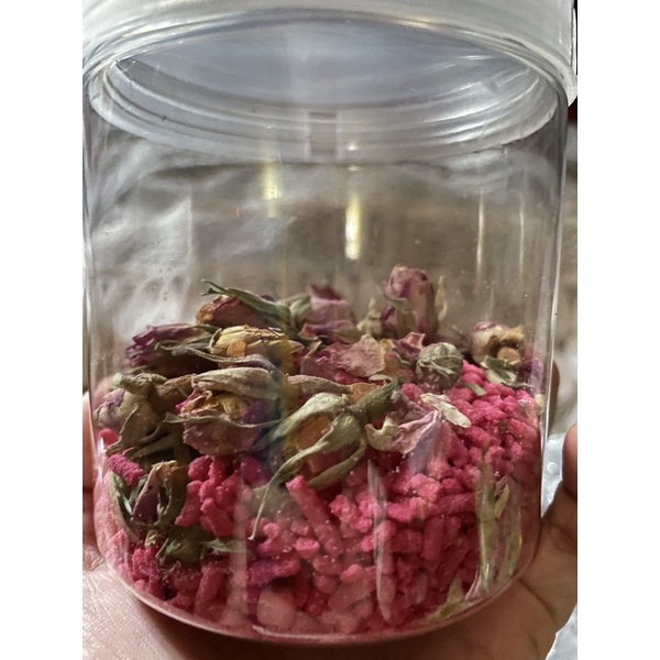

pomegrante tea mix rose tea