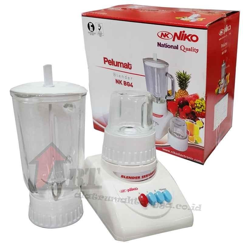 Blender Gelas Kaca Niko NK-BG4 1 Liter NKBG4 Glass Blender