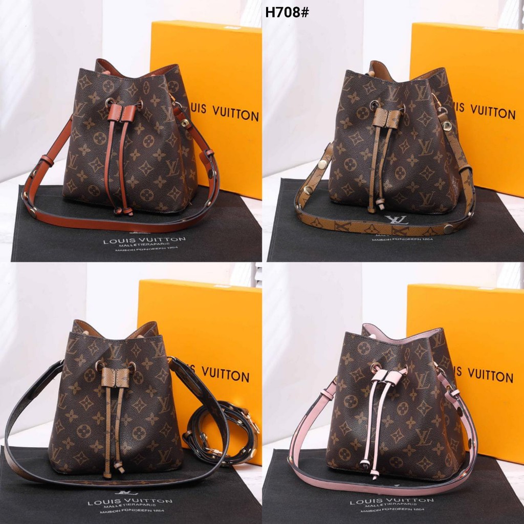 TERBARU LV  Neonoe Mini Bag With 2 Shoulder Strap Include Box H708G
