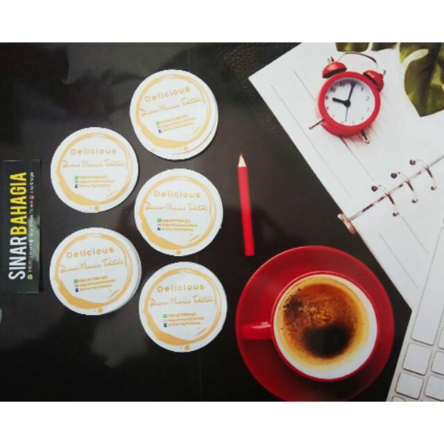 

Stiker kemasan Bulat diameter 6cm