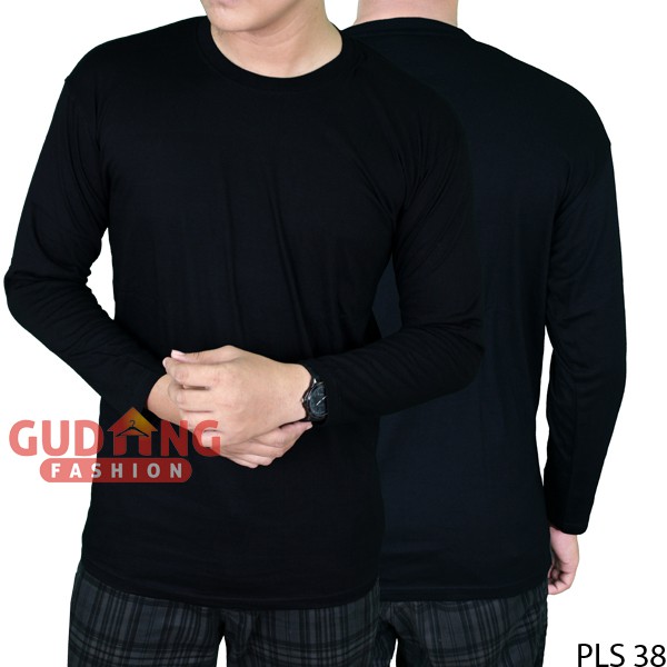 Kaos Panjang Simple Pria - PLS 38
