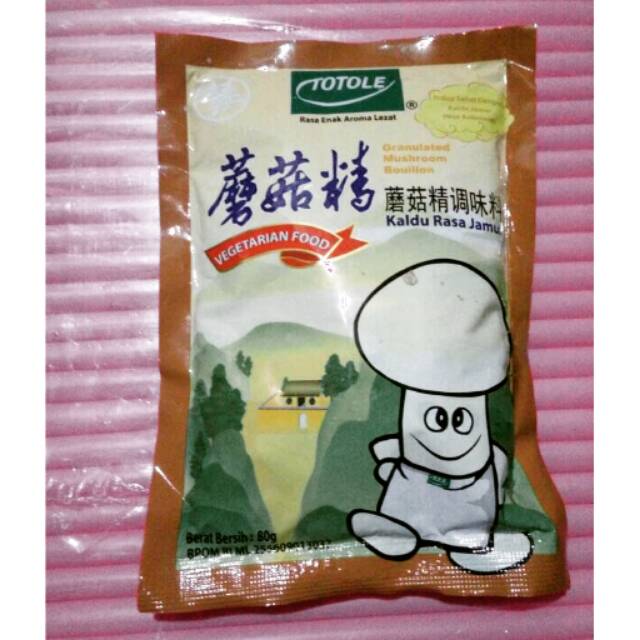 

Penyedap rasa non msg (totole 80 gr)