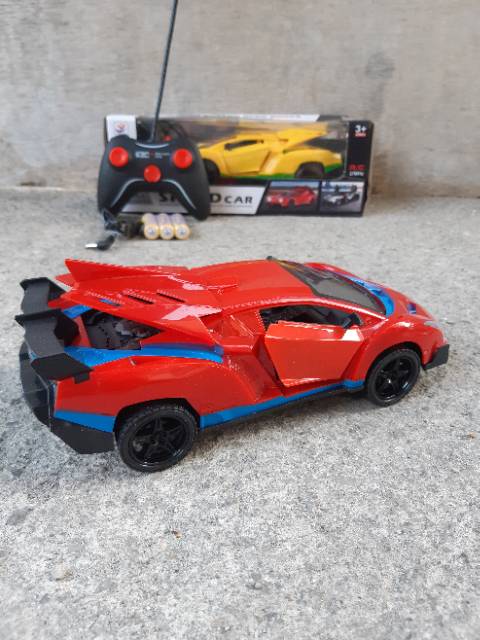 RC CAR LAMBORGHINI BUKA PINTU - MAINAN MOBIL REMOTE CONTROL ANAK - RADIO KONTROL REMOT