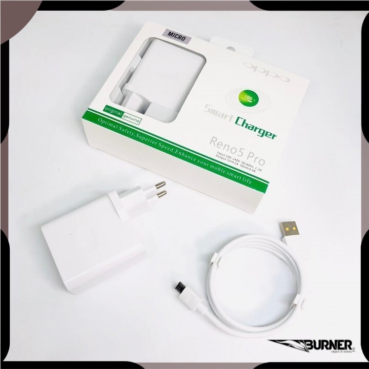 CHARGER OPPO RENO 5 PRO VOOC FAST CHARGING MICRO / TYPE C ALL TIPE HP WITH KABEL DATA USB / TRAVEL C