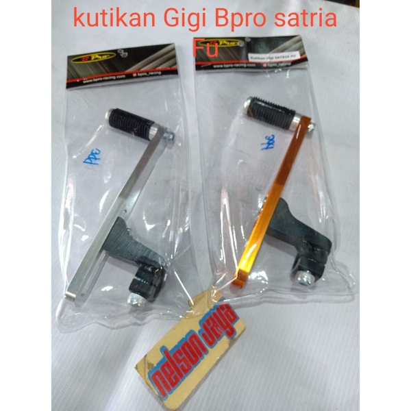Kutikan Gigi Satria Fu 150 gold silver/Operan Gigi/Congkelan Gigi motor Satria Fu Bpro Racing