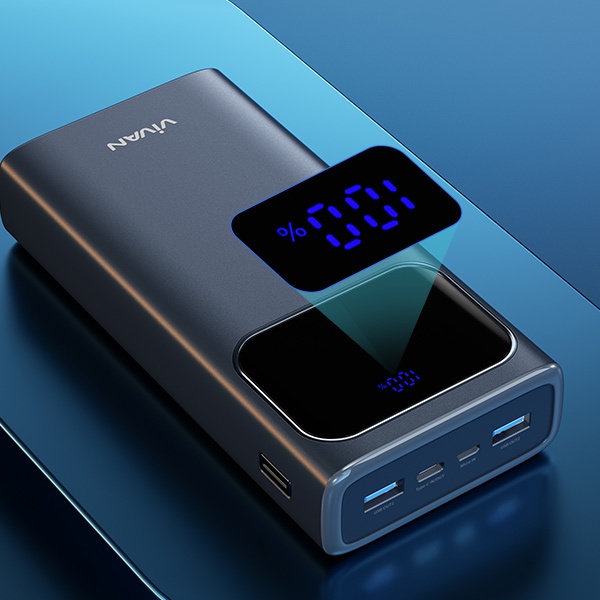 POWER BANK VIVAN Powerbank 30000 mAh VPB-C30 3 Output Fast Charging 22.5W PD QC 3.0 VOOC Support Smartphone All Type-Garansi Resmi