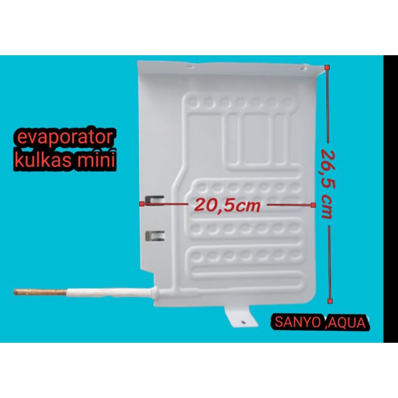 evaporator kulkas mini sanyo