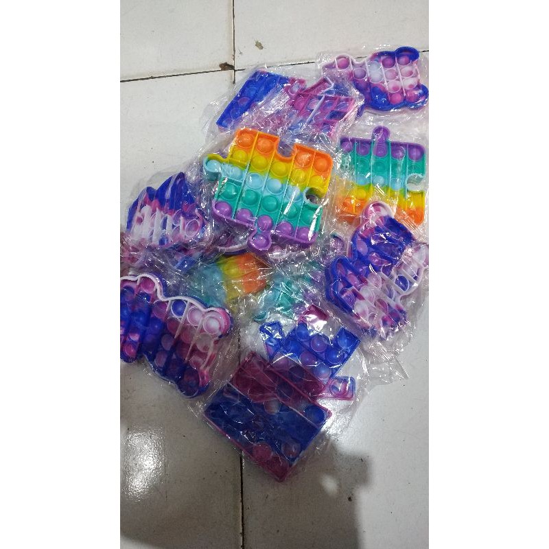 Mainan Pop It Popit Fidget Push Bubble Penghilang Stress Murah-6