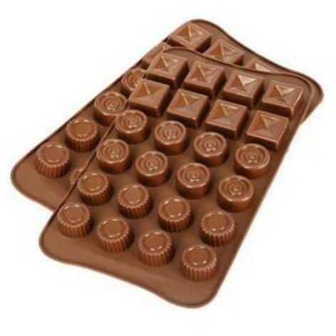 Cetakan Puding Cetakan Coklat Cetakan Jelly Bulat Kotak