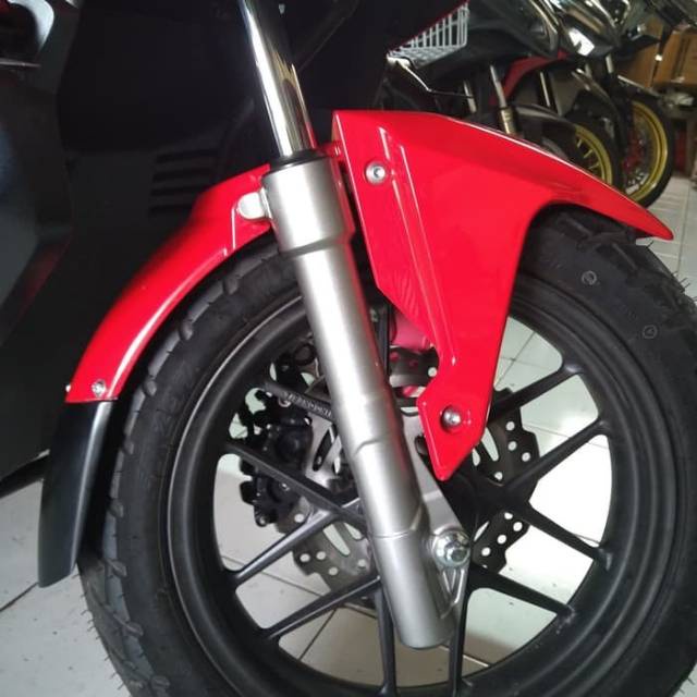 [ABIL JAYA PERKASA] SAMBUNGAN SPAKBOR DEPAN YAMAHA AEROX MUDFLAP AEROX MUDFLAP AEROX