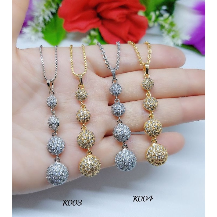 Kalung xuping permata K001-K004