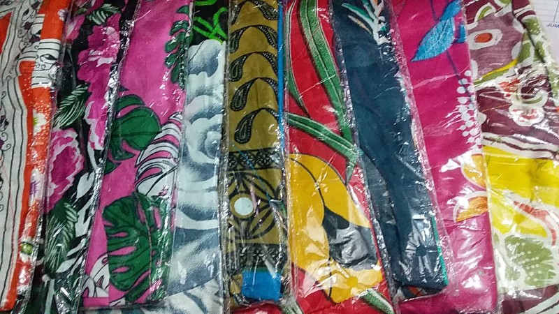 Daster Payung Busui Motif Bunga Rumput Daster Batik Bahan Rayon Solo Adem Nyaman Dipakai