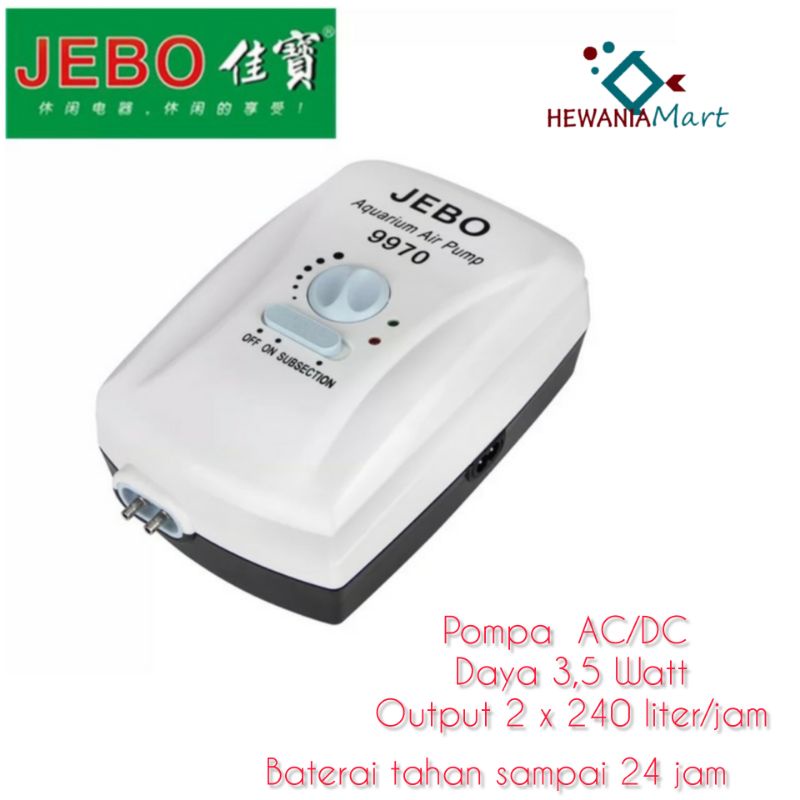 Aerator Jebo 9970 ACDC