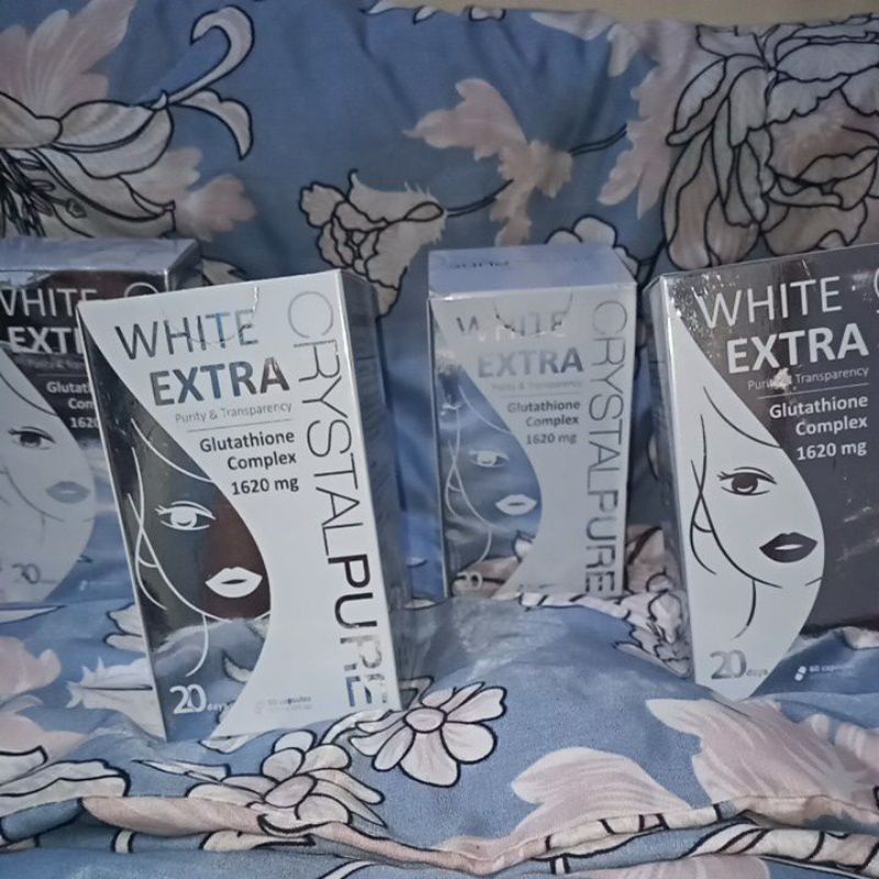 SALE White Extra CrystalPure 60capsules