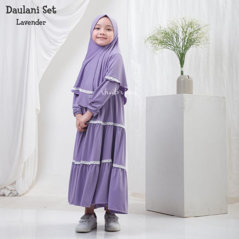 GAMIS ANAK MODERN 2021 SAFIRA DRESS SET ANAK PEREMPUAN