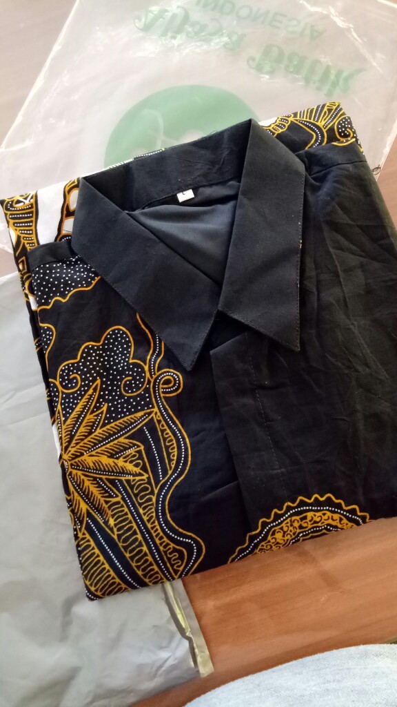 Batik Pria Wayang Mabur Full Furing Katun Halus Sragenan Ori Solo