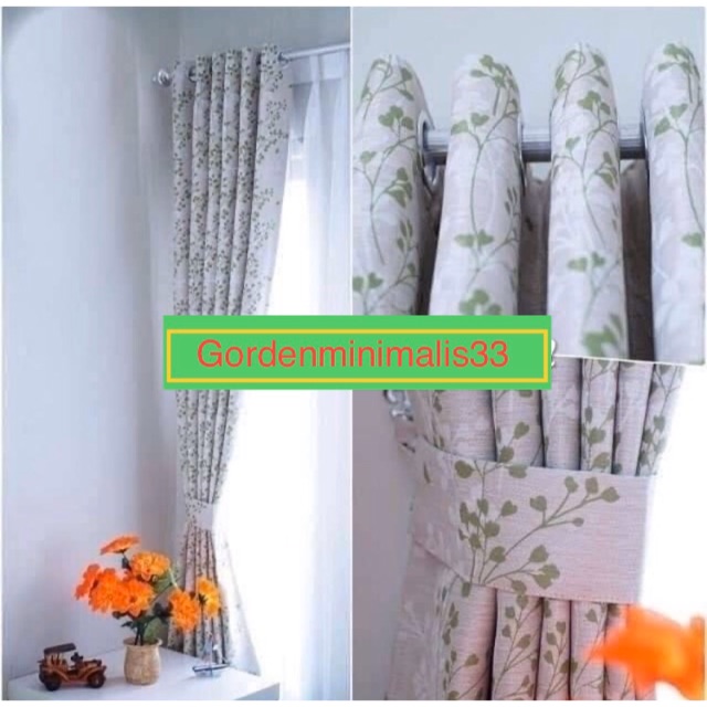 GORDEN MINIMALIS GORDENG TIRAI MOTIF ASOKA Shopee Indonesia GORDEN MINIMALIS GORDENG TIRAI MOTIF ASOKA Shopee Indonesia