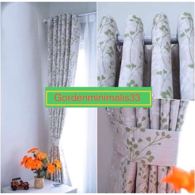  GORDEN  MINIMALIS  GORDENG TIRAI MOTIF ASOKA Shopee Indonesia