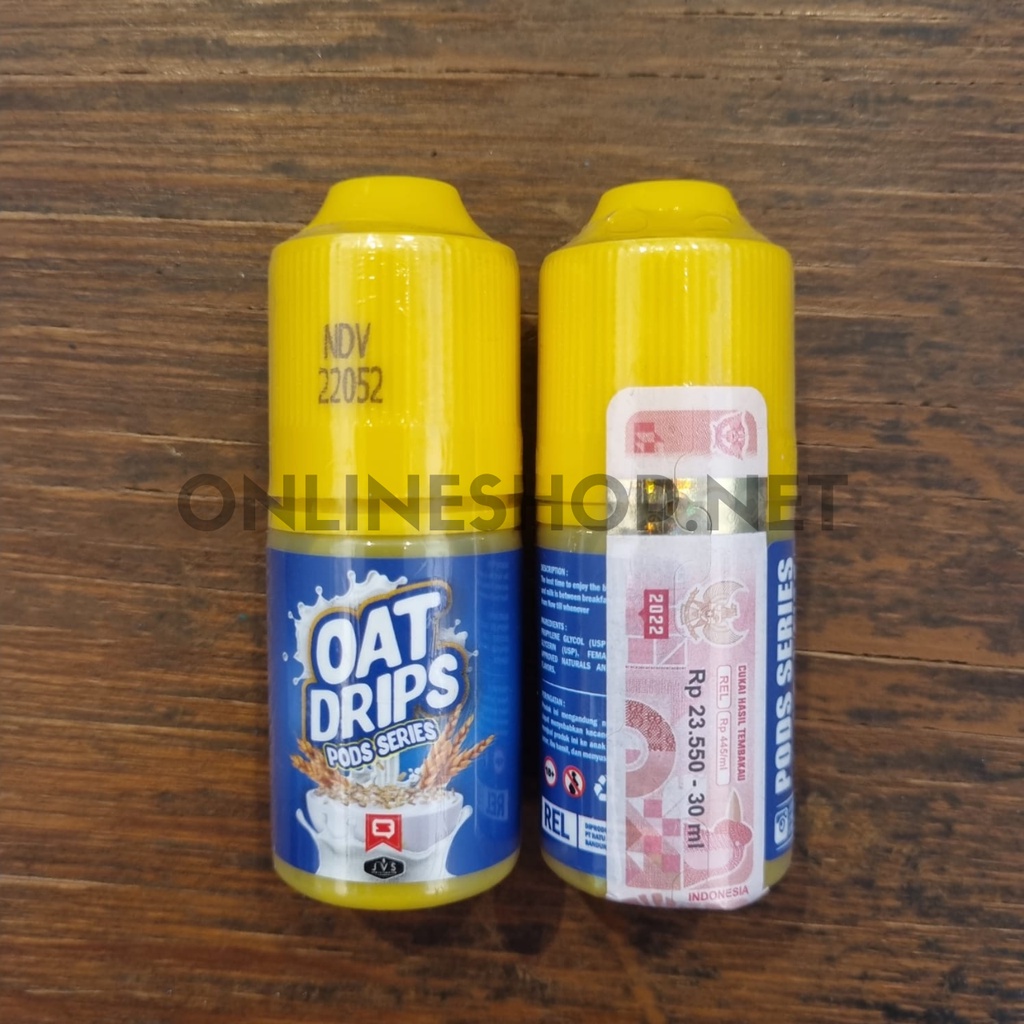 LIQUID PODS OAT DRIPS V1 OATMILK 30ML 15MG