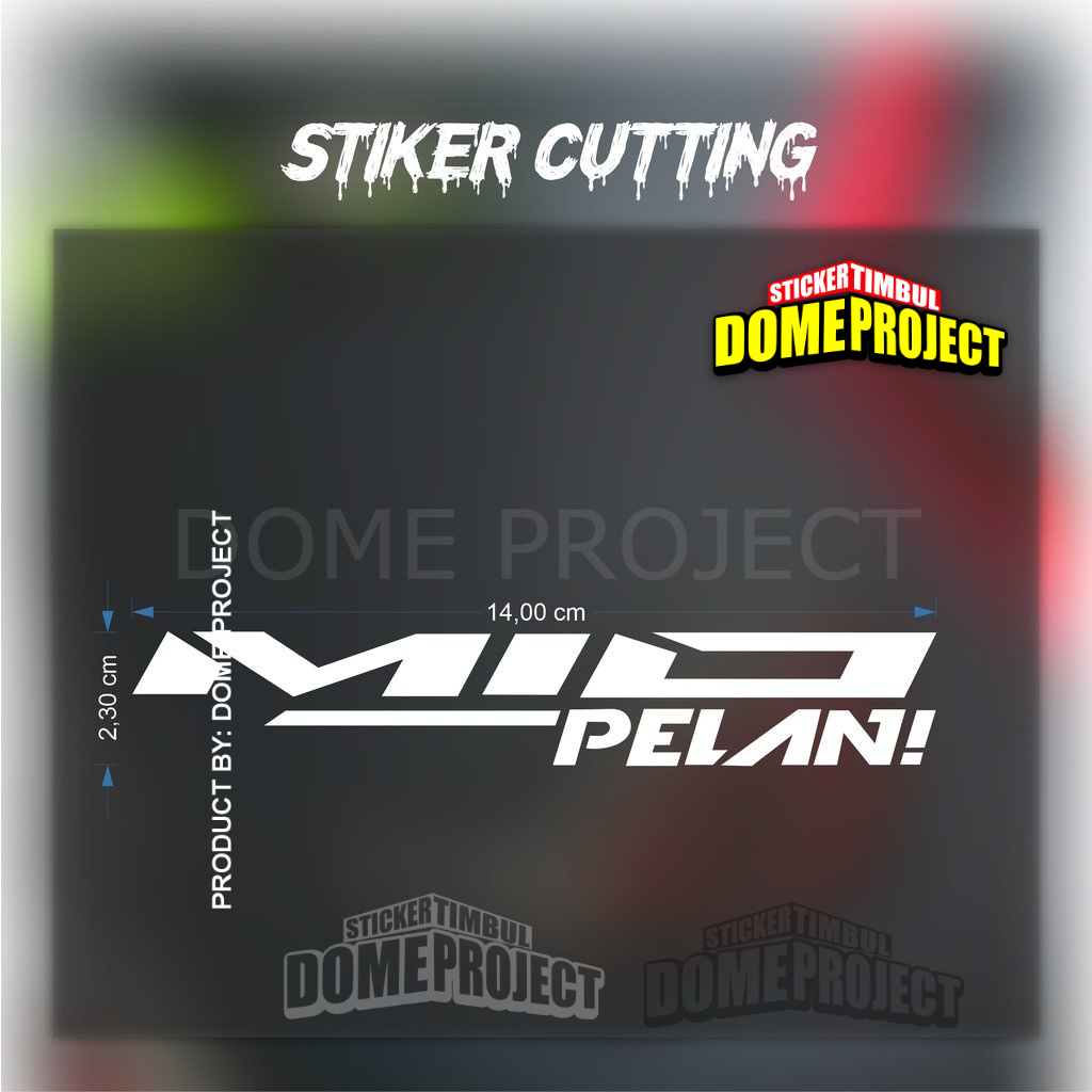 Stiker Mio Pelan Stiker Cutting Motor