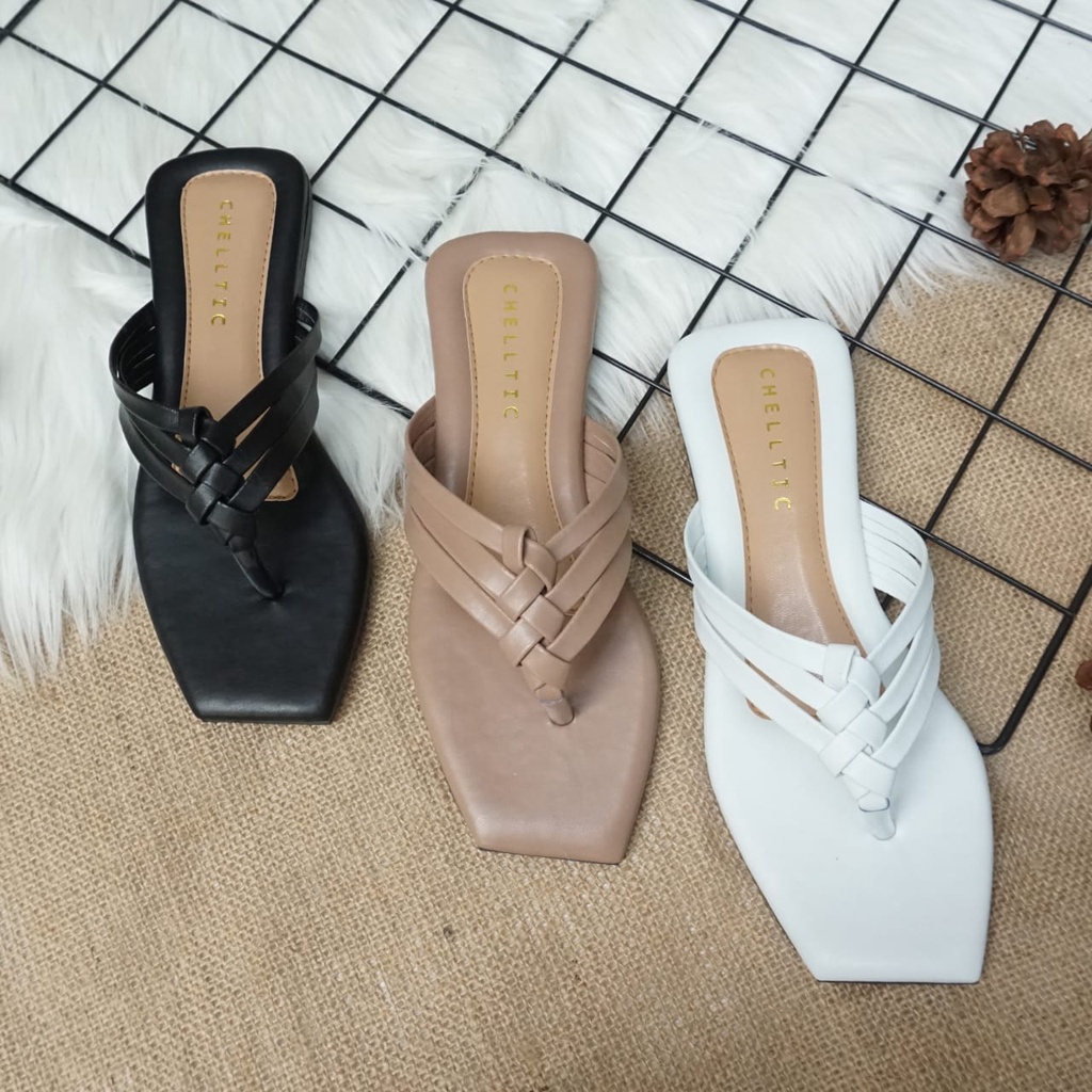 Sendal Wanita Kekinian Puffy Slip Sandal/Sendal Rumah Nyaman/Selop Slip On Casual Cewek Remaja/Wedges Perempuan Kekinian Bisa Bayar Ditempat/Women Sliper Bukan Zara Deok Sun Sandal Wanita Flat/Teplek