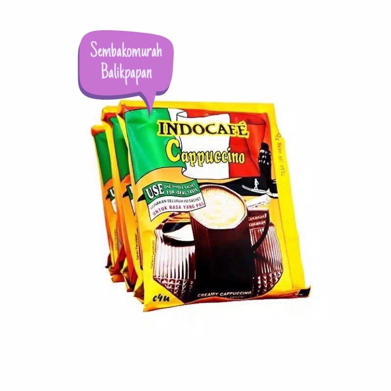 

Indocafe Cappuccino 25gr X 10 Sachet