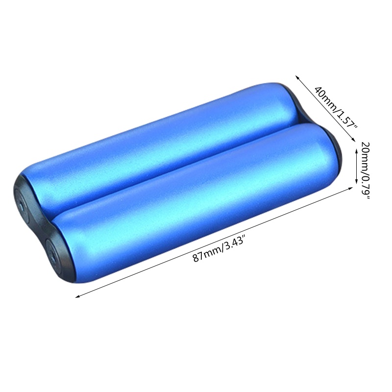 Mary 3.43x1.57x0.79in Metal Finger Berolahraga Silent Fidget Roller Untuk Pria Wanita