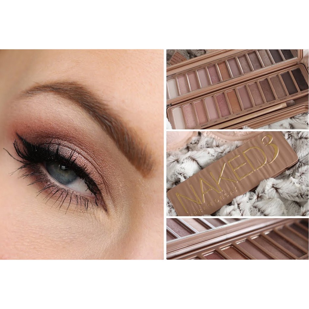 100% ORIGINAL - BPOM - Urban Decay Naked Cherry Eyeshadow Palette / Naked 3