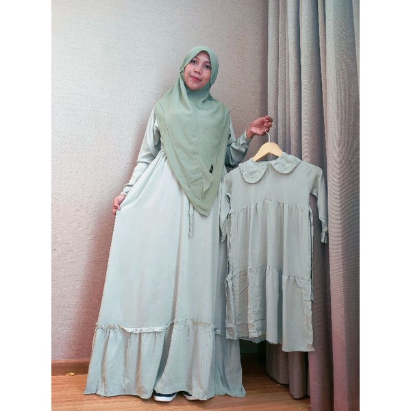 gamis coupel ibu dan anak,gamis ibu dan anak