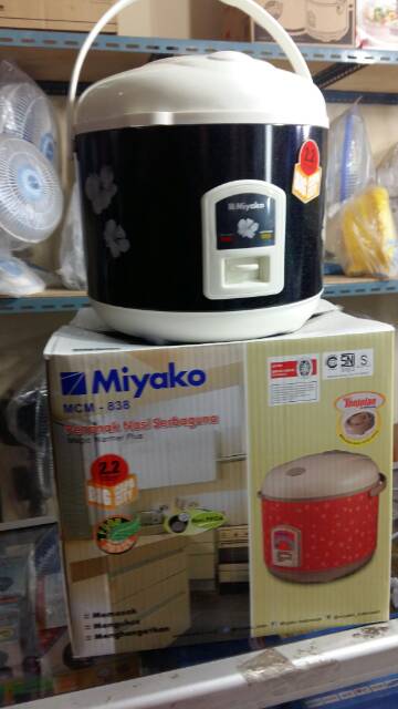 Magic Com Miyayako 2.2 Liter - Miyako MCM838 – Magic Com 2.2 Liter 3in1 450 Watt