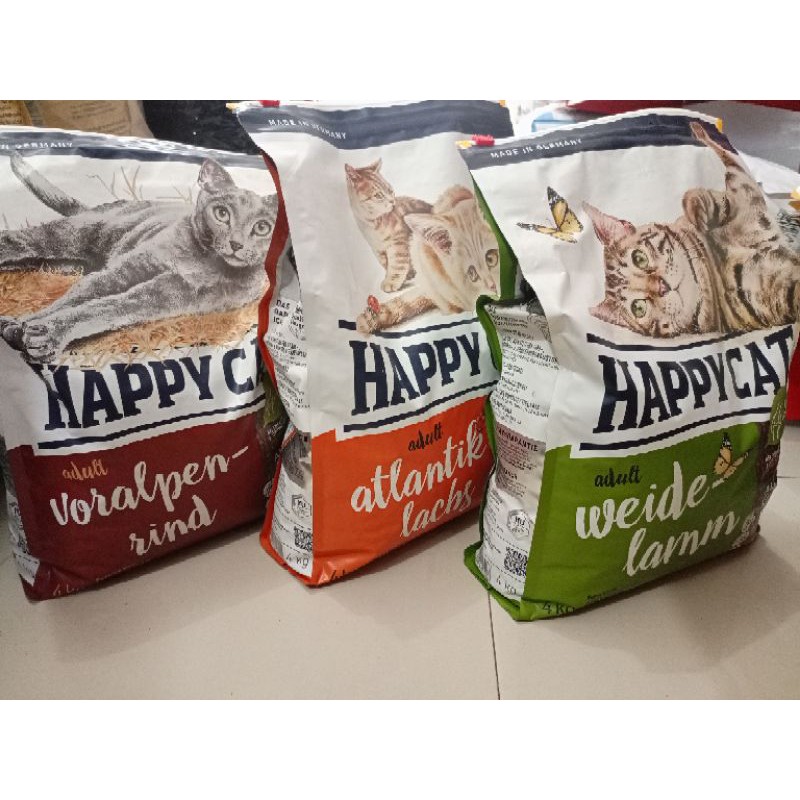Happy Cat Happycat Adult Beef Voralpen Rind 4 kg premium cat food