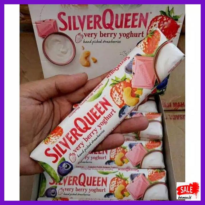 

RETLEMCOKLAT- SILVERQUEEN VERY BERRY YOGURT 62 GR - 28 GR -ASLII.